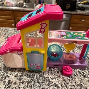 Fisher price little people vet clinic Pink and Yellow Toy House